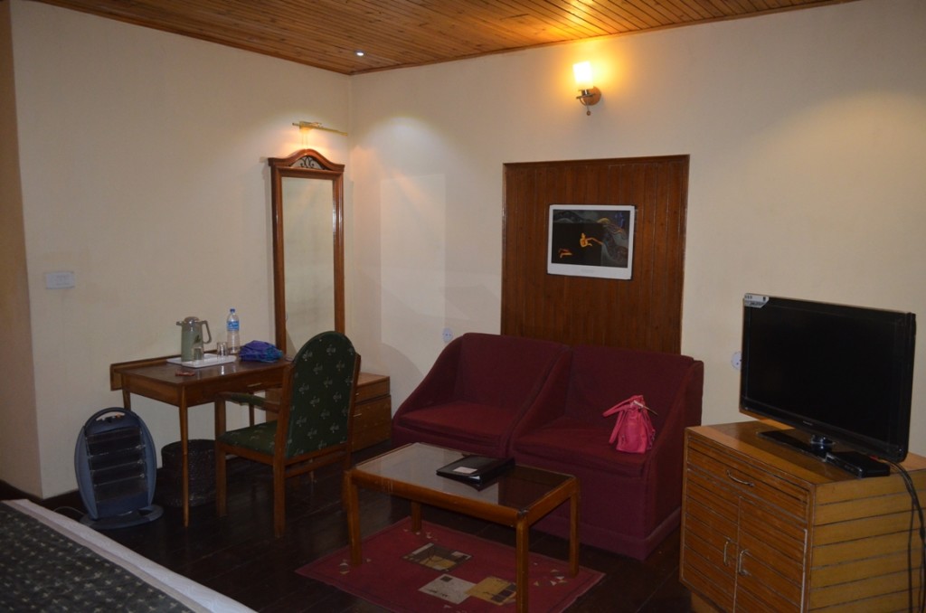 Hotel Central Heritage Darjeeling - our room 