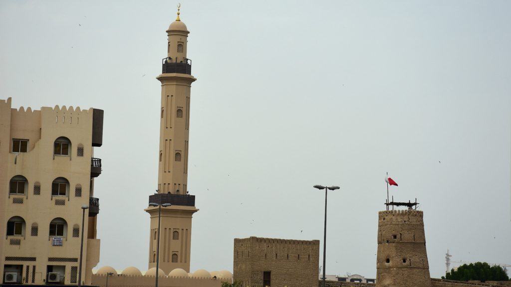 Dubai Museum near Dubai Creek. 