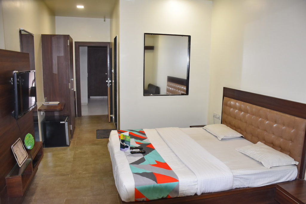 Our room at Hotel Global Inn Aurangabad